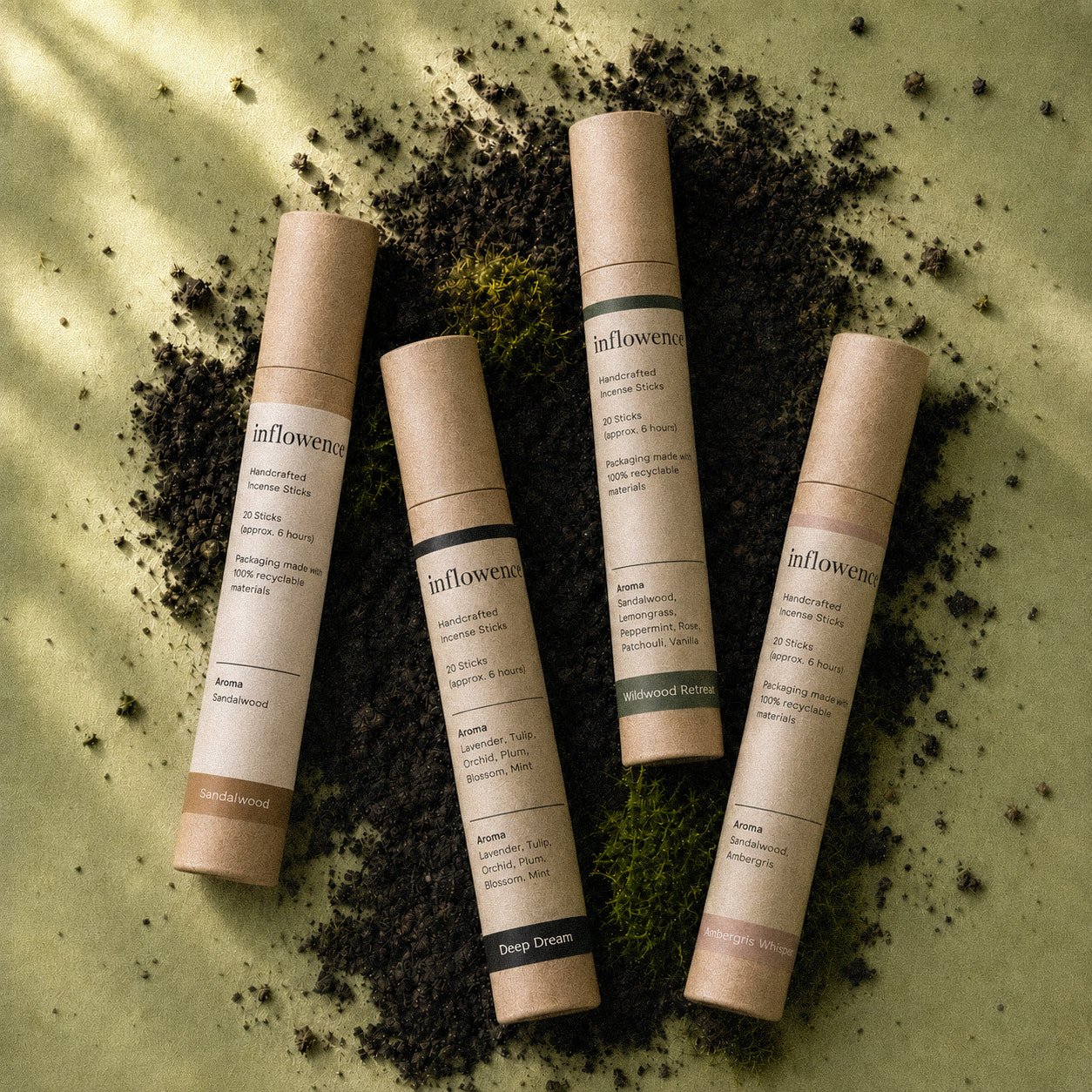 Earth-Toned Rituals - Incense Set
