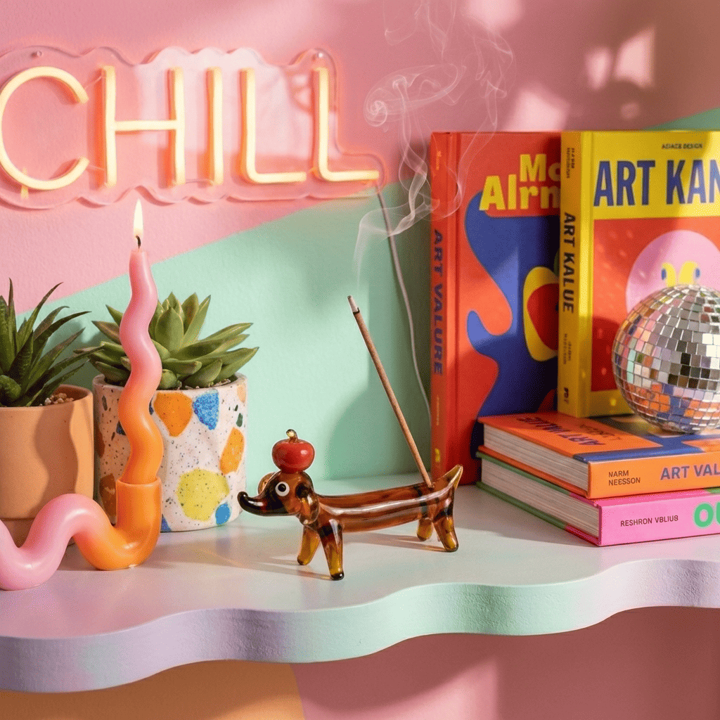 Apple Pup Incense Stick Holder | inflowence